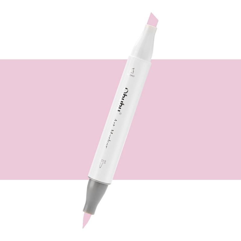 Lihová fixa OHUHU oboustranná Brush & Chisel, R250 Antique Fuchsia