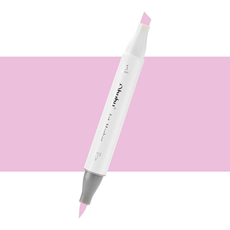 Lihová fixa OHUHU oboustranná Brush & Chisel, RV160 Thistle