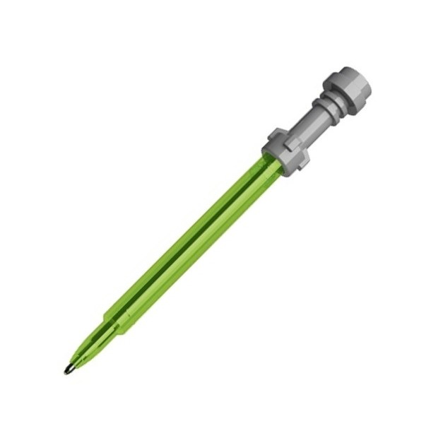 LEGO gelové pero Star Wars, světle zelené