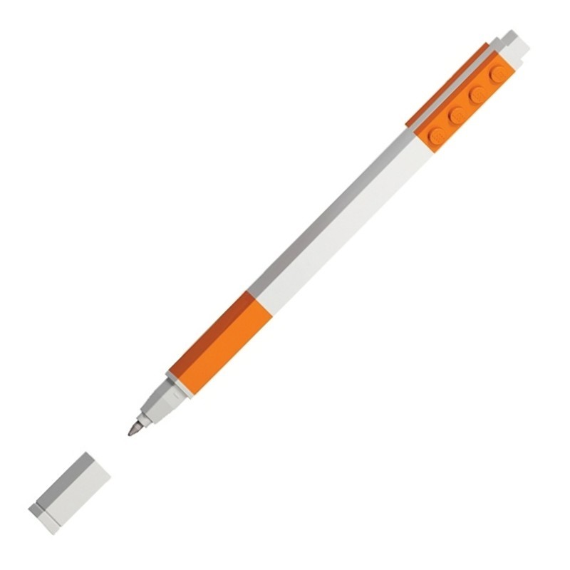 LEGO gelové pero, oranžové