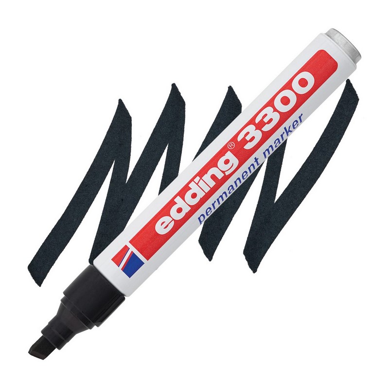 Permanentní popisovač EDDING 3300, černý