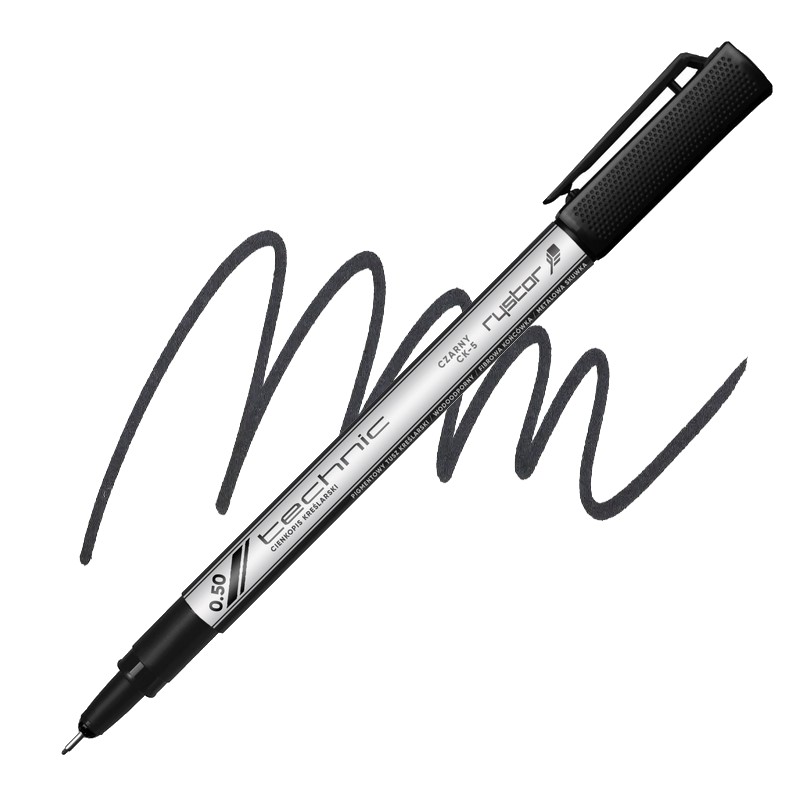 Technický liner RYSTOR Technic 0,5mm černý