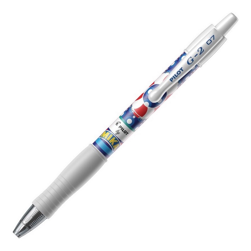 PILOT gelový roller G-2 Clicker 07, "MIKA" modrý