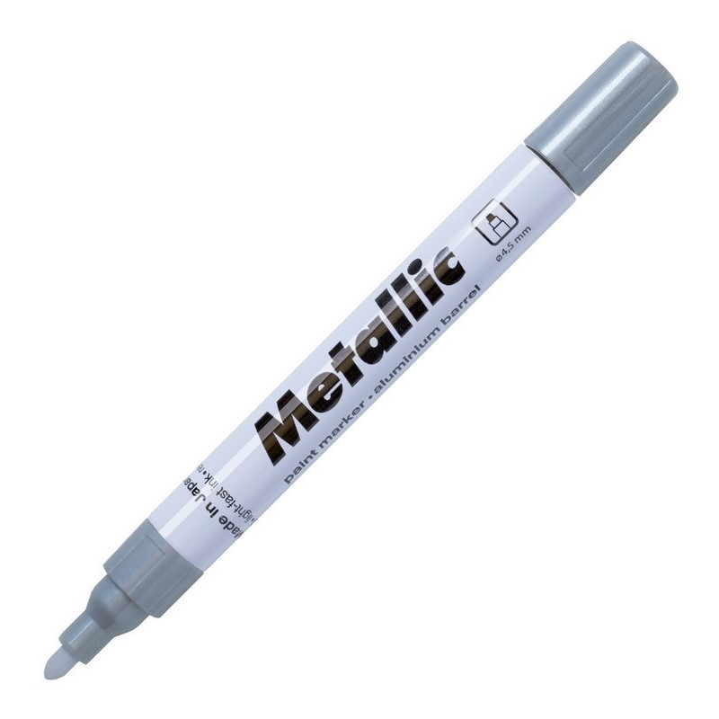 Lakový popisovač CENTROPEN 9210, stříbrný metalický