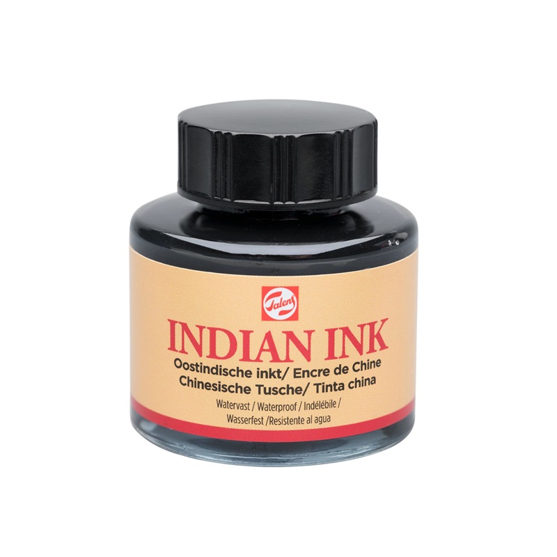 Indický inkoust ROYAL TALENS Indian Ink 30 ml, černý