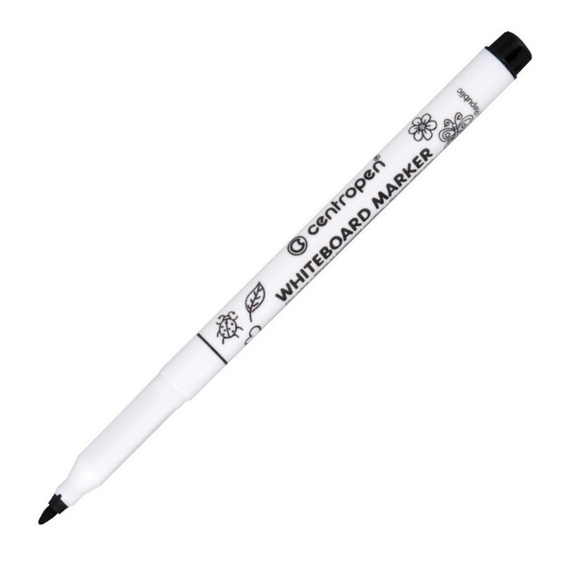 Stíratelný WHITEBOARD tenký CENTROPEN 2507, černý