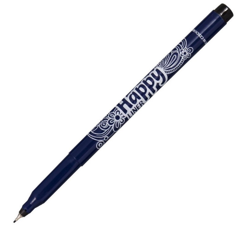 Liner CENTROPEN HAPPY 2521, černý