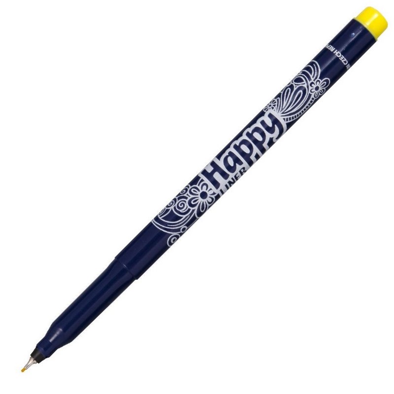Liner CENTROPEN HAPPY 2521, žlutý