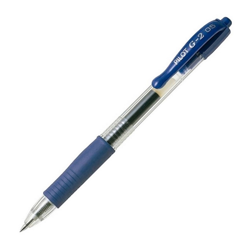 PILOT gelový roller G-2 Clicker 05, modrý