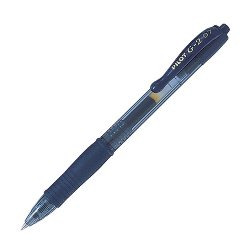 PILOT gelový roller G-2 Clicker 07, modročerný