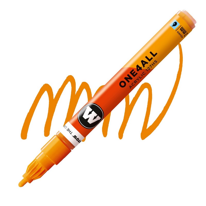 Akrylová fixa MOLOTOW One4All 127HS 2mm, light orange