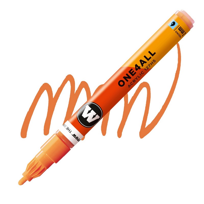 Akrylová fixa MOLOTOW One4All 127HS 2mm, goldfish