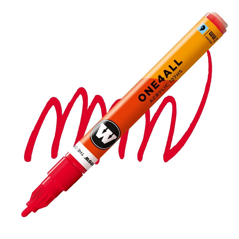 Akrylová fixa MOLOTOW One4All 127HS 2mm, cherry red