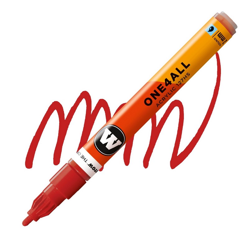 Akrylová fixa MOLOTOW One4All 127HS 2mm, raspberry red