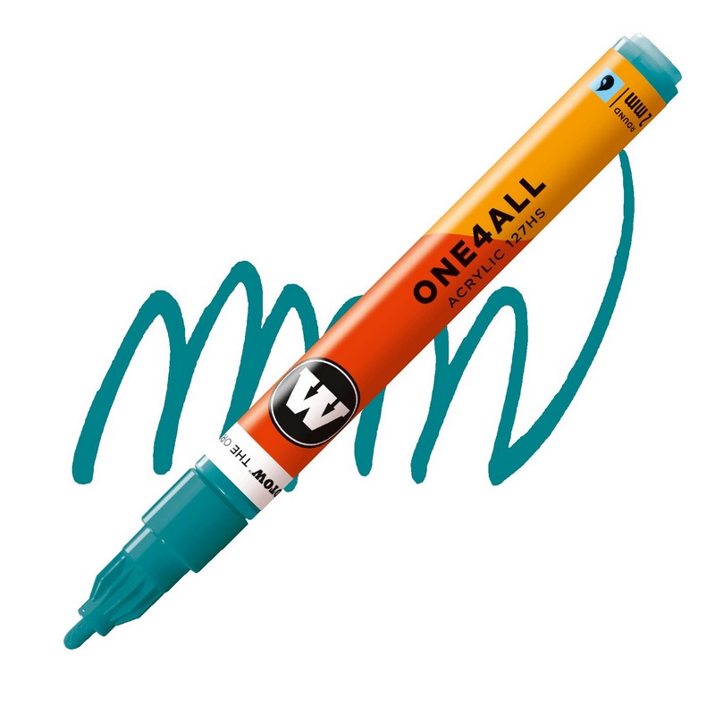 Akrylová fixa MOLOTOW One4All 127HS 2mm, aqua
