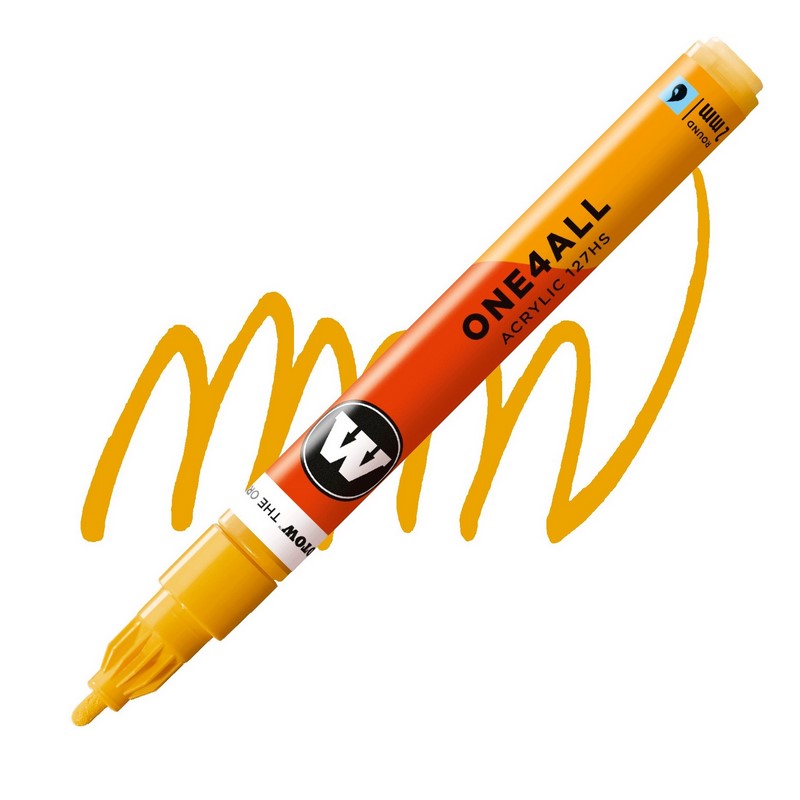 Akrylová fixa MOLOTOW One4All 127HS 2mm, mustard yellow