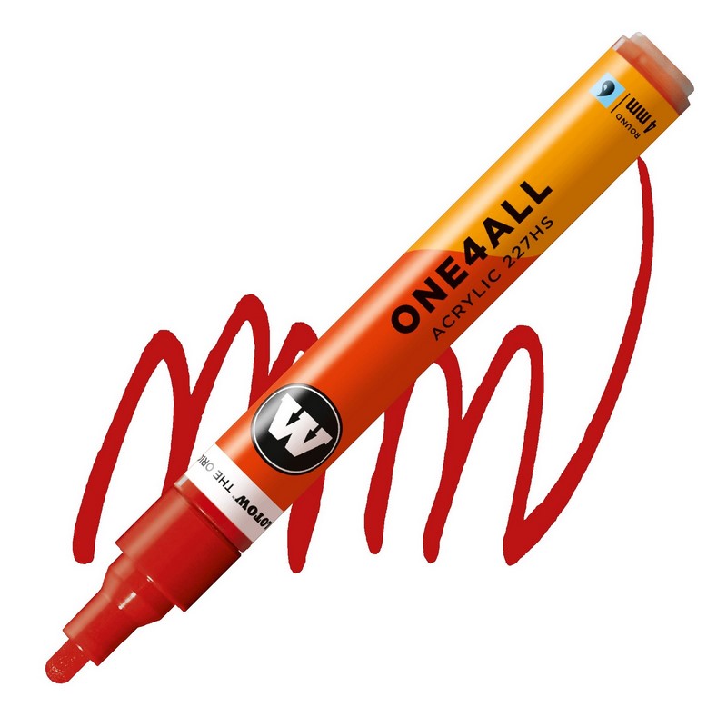 Akrylová fixa MOLOTOW One4All 227HS 4mm, raspberry red