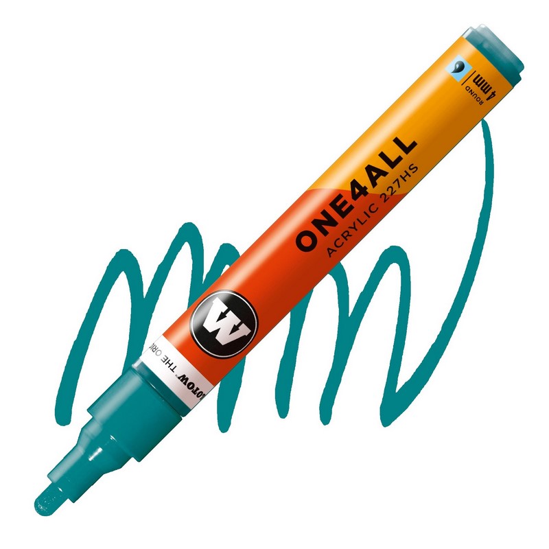 Akrylová fixa MOLOTOW One4All 227HS 4mm, aqua