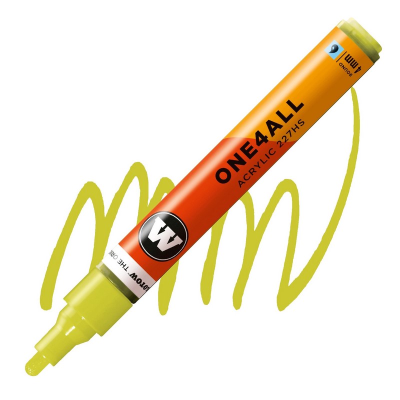 Akrylová fixa MOLOTOW One4All 227HS 4mm, nature green light