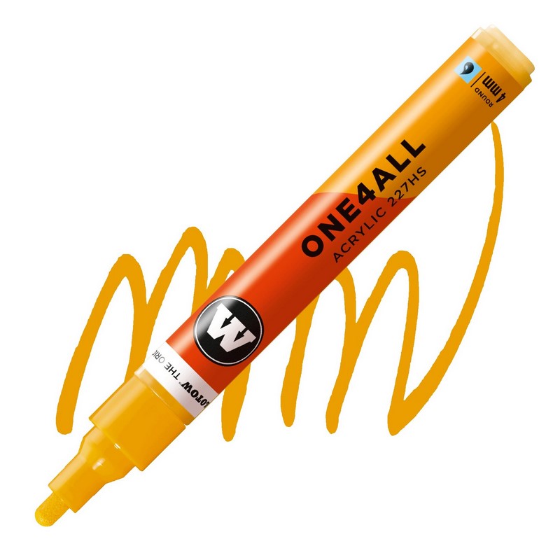 Akrylová fixa MOLOTOW One4All 227HS 4mm, mustard yellow