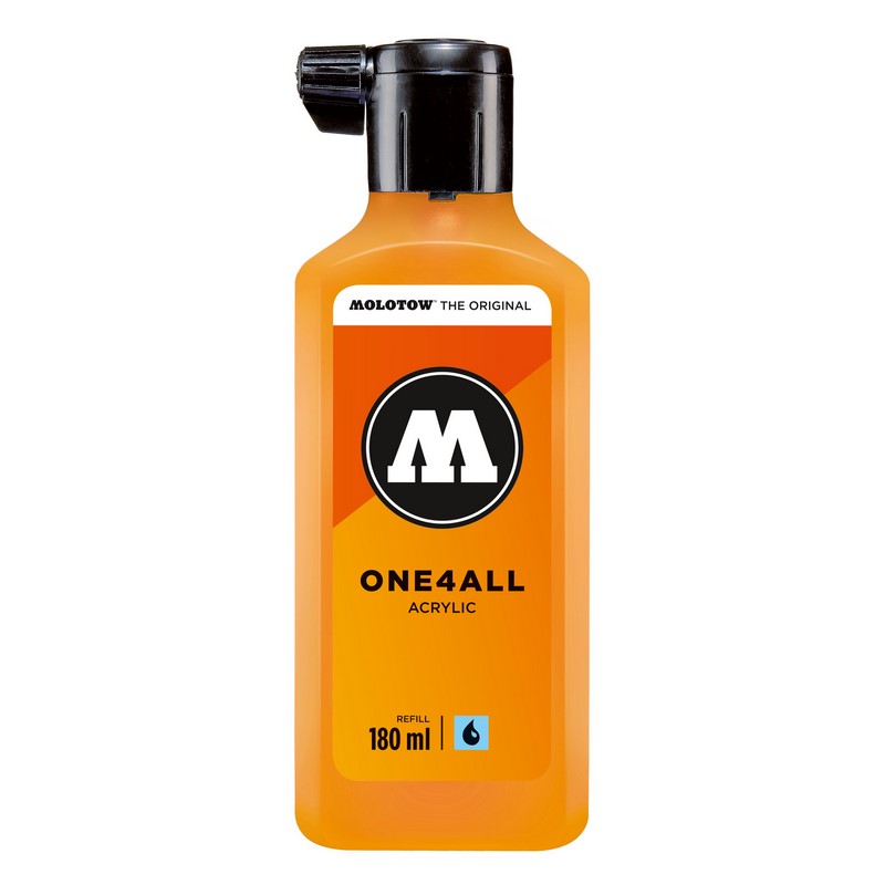 Akrylový inkoust MOLOTOW Refill Ink pro One4All 180ml, light orange