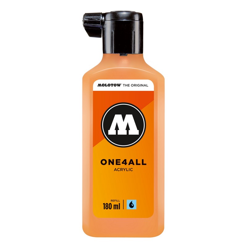 Akrylový inkoust MOLOTOW Refill Ink pro One4All 180ml, goldfish