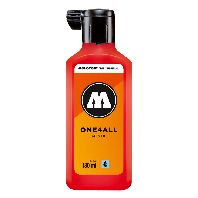 Akrylový inkoust MOLOTOW Refill Ink pro One4All 180ml, cherry red