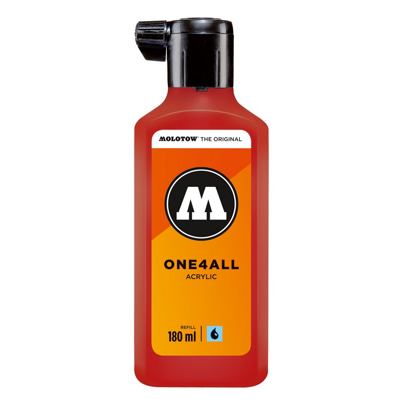 Akrylový inkoust MOLOTOW Refill Ink pro One4All 180ml, raspberry red