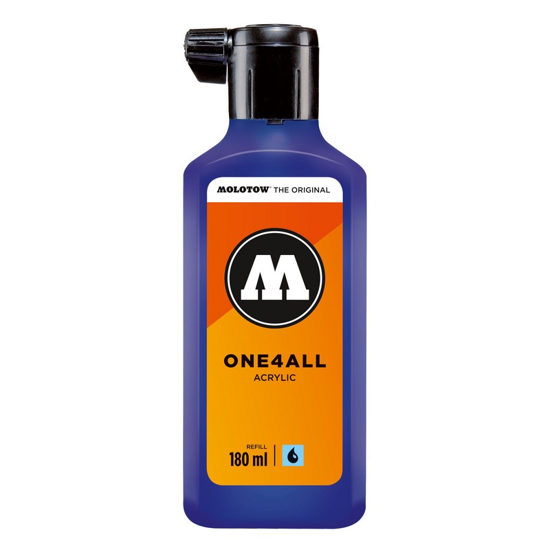 Akrylový inkoust MOLOTOW Refill Ink pro One4All 180ml, ultramarine