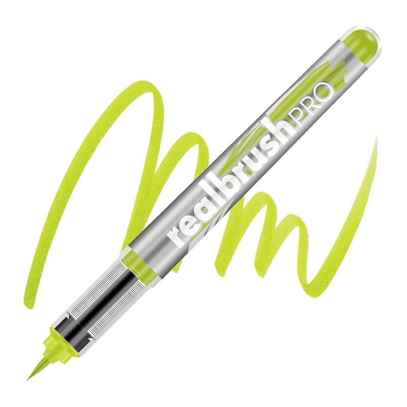 Akvarelová fixa KARIN RealBrush PRO, Lime Green 071
