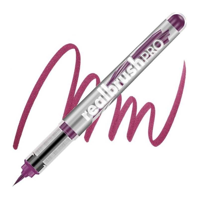 Akvarelová fixa KARIN RealBrush PRO, Burgundy 075