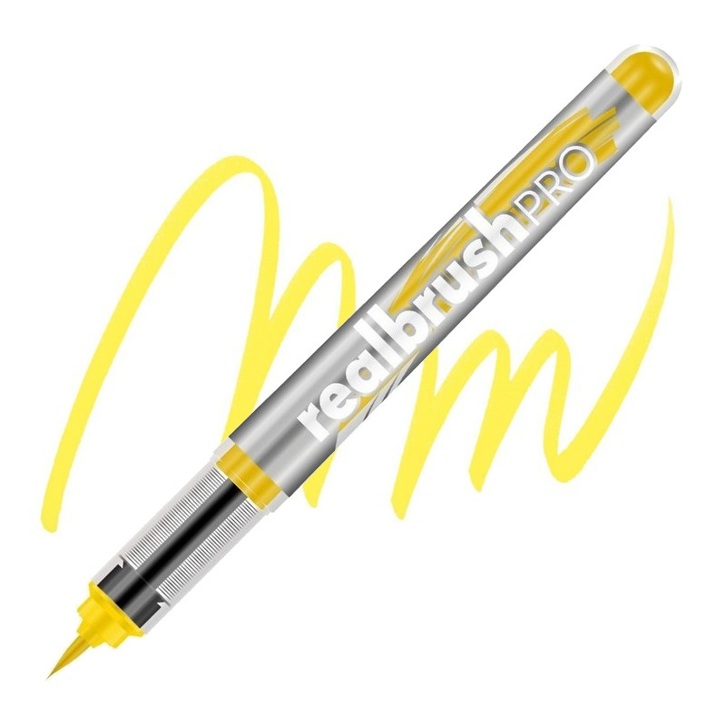 Akvarelová fixa KARIN RealBrush PRO, Canary 166