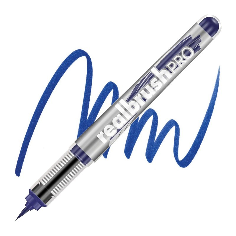 Akvarelová fixa KARIN RealBrush PRO, Indigo Blue 169