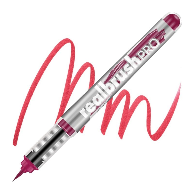 Akvarelová fixa KARIN RealBrush PRO, Lipstick Red 181