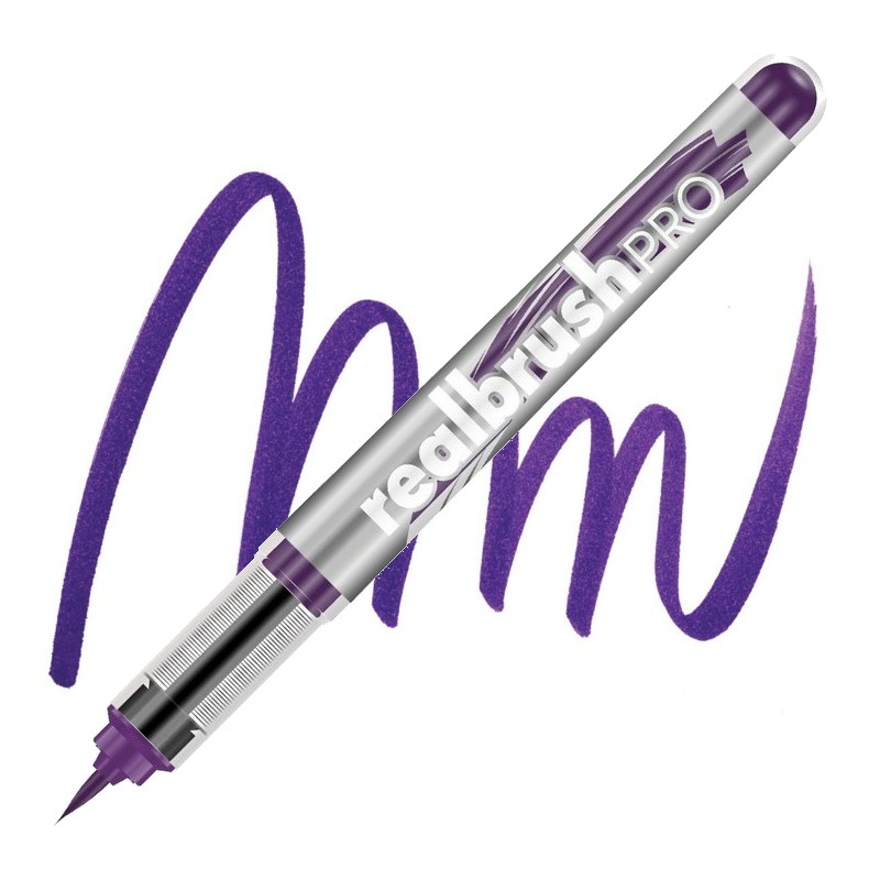 Akvarelová fixa KARIN RealBrush PRO, Plum 197