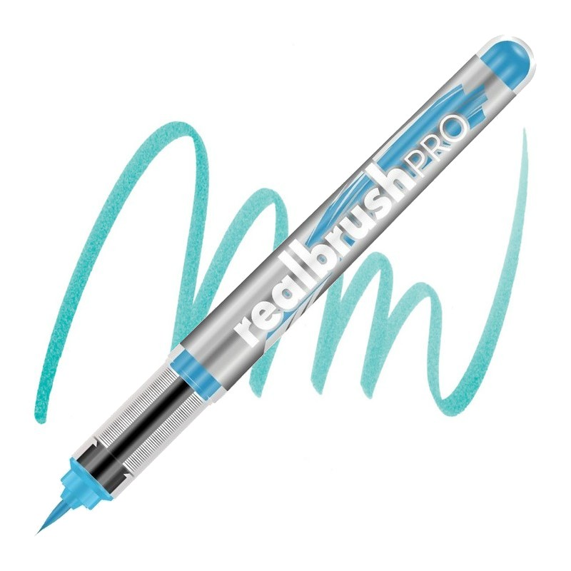 Akvarelová fixa KARIN RealBrush PRO, Cool Aqua 204