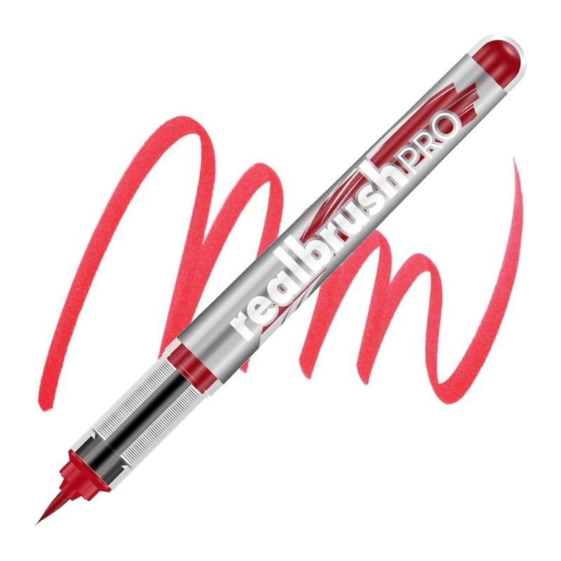 Akvarelová fixa KARIN RealBrush PRO, Red 209