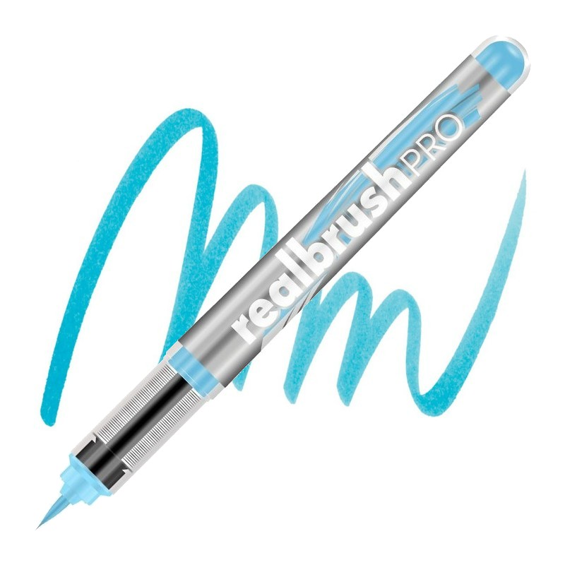 Akvarelová fixa KARIN RealBrush PRO, Arctic Blue 264