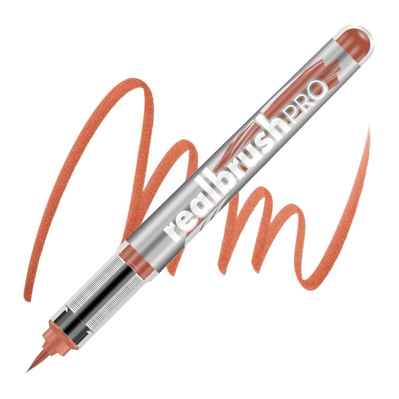 Akvarelová fixa KARIN RealBrush PRO, Cooper Brown 282