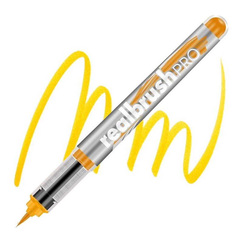 Akvarelová fixa KARIN RealBrush PRO, Gold 283