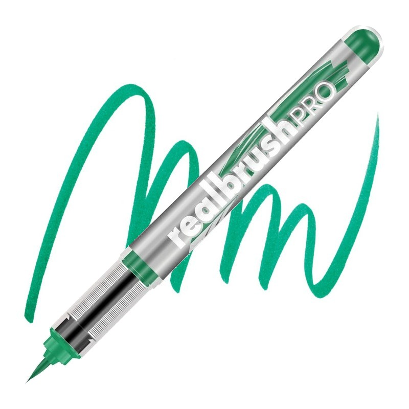 Akvarelová fixa KARIN RealBrush PRO, Ocean Teal 377