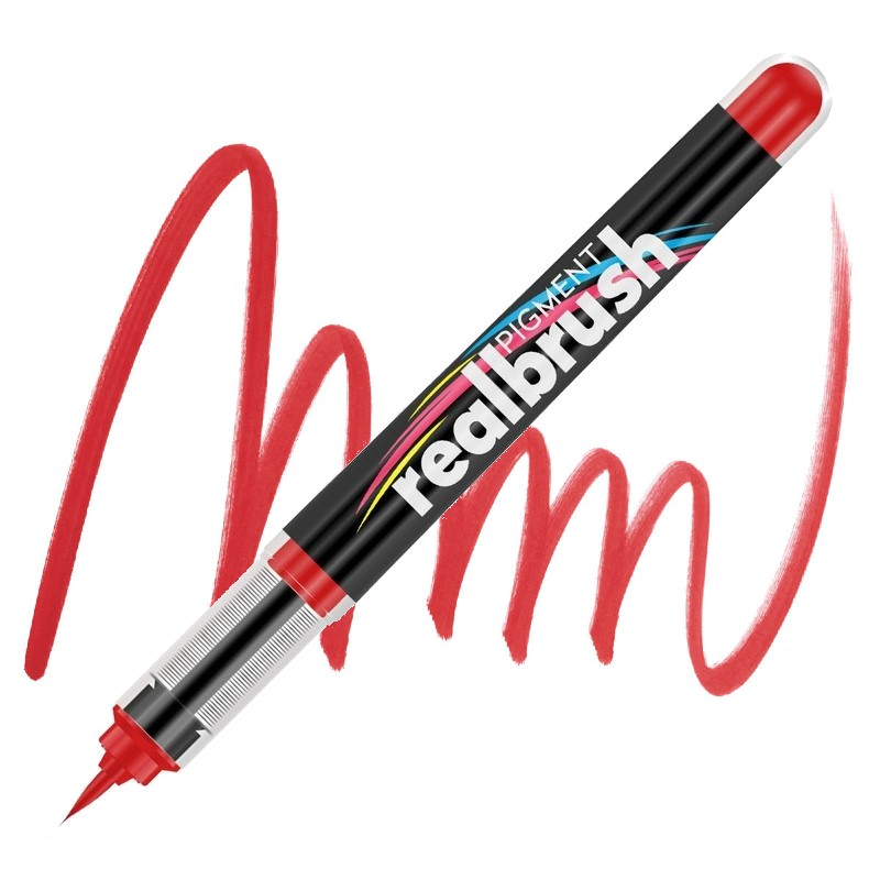 Akrylová fixa KARIN RealBrush Pigment, Red 032