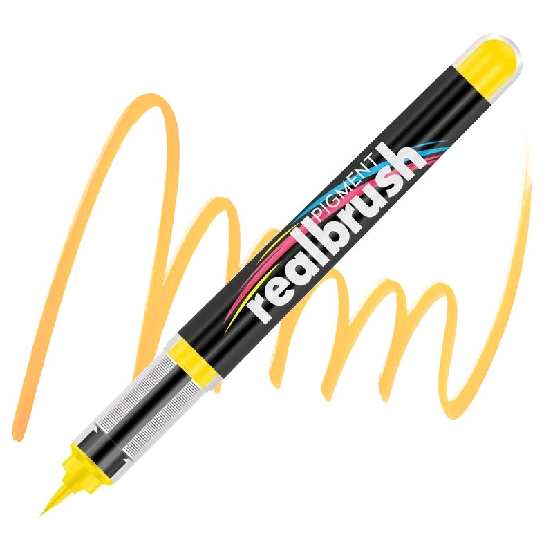 Akrylová fixa KARIN RealBrush Pigment, Gold 109