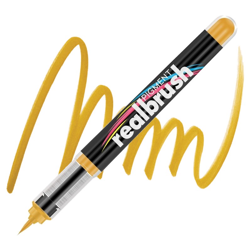 Akrylová fixa KARIN RealBrush Pigment, Ochre 110