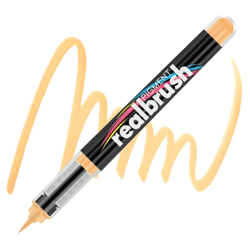 Akrylová fixa KARIN RealBrush Pigment, Pastel pumpkin 156