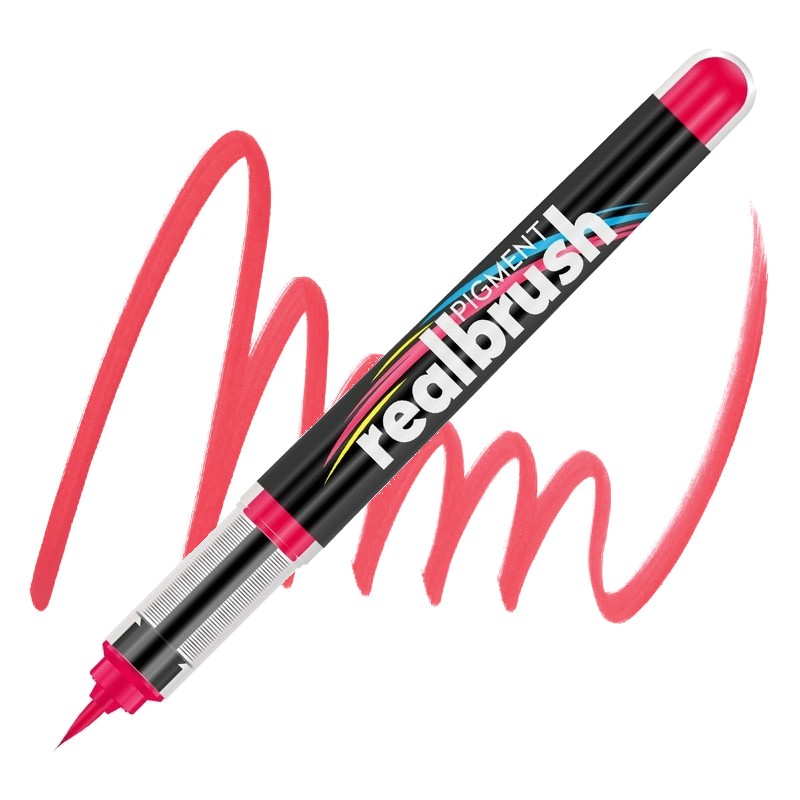 Akrylová fixa KARIN RealBrush Pigment, Poppy 199