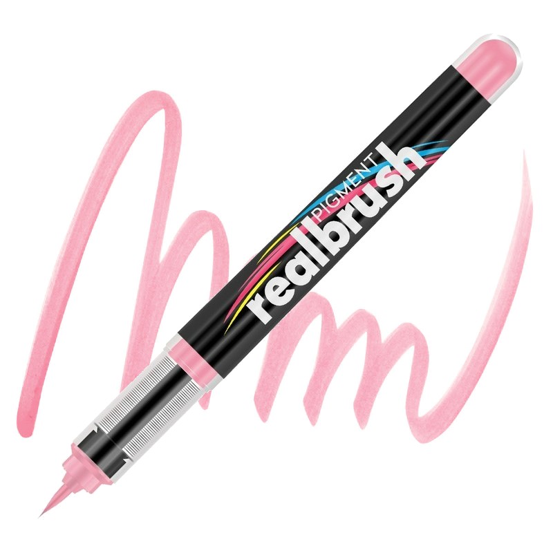 Akrylová fixa KARIN RealBrush Pigment, Pastel red 203