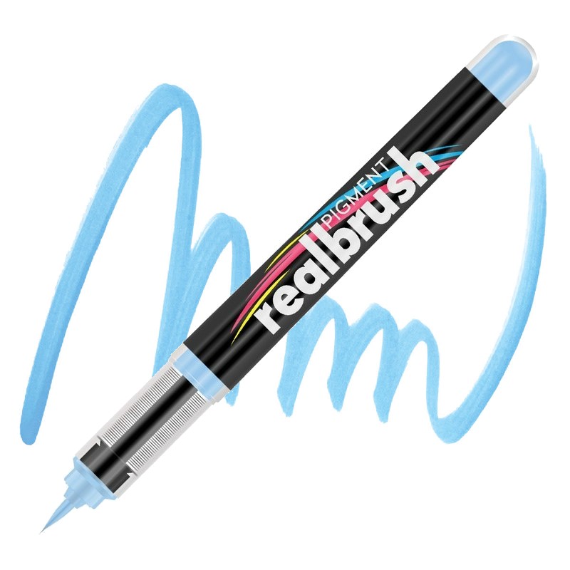 Akrylová fixa KARIN RealBrush Pigment, Pastel blue 283