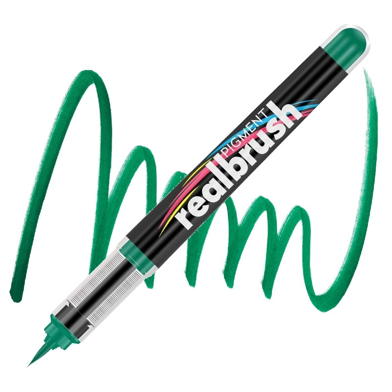 Akrylová fixa KARIN RealBrush Pigment, Ocean teal 340