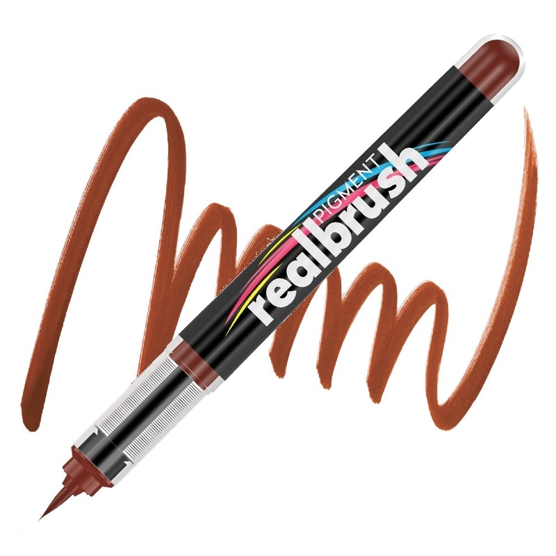 Akrylová fixa KARIN RealBrush Pigment, Copper brown 1675